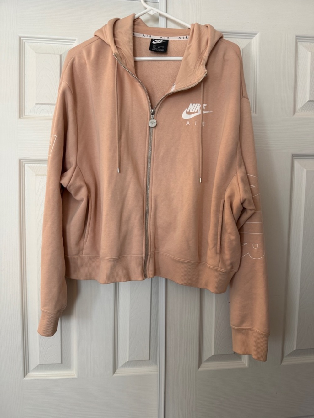 Womens  xl Nike Air Women's Peach Zip-Up Hoodie Jacket
